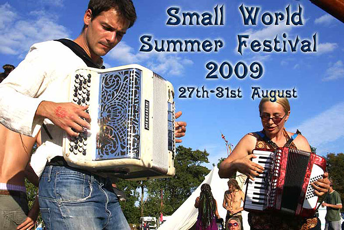 Small World Summer Festival Flyer